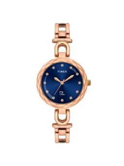 Timex - Fria Round 21mm Blue Dial Analog Women Watch - TWEL19901