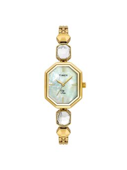 Timex - Women Fria White Octagon Dial Analog Watch - TWEL21100 (M)