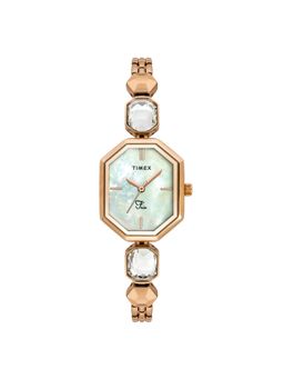 Timex - Women Fria White Octagon Dial Analog Watch - TWEL21101 (M)