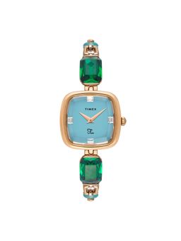 Timex - Women Fria Blue Square Dial Analog Watch - TWEL21201 (M)