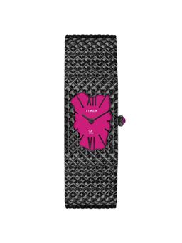 Timex - Women Fria Pink Rectangular Dial Analog Watch - TWEL77707 (M)