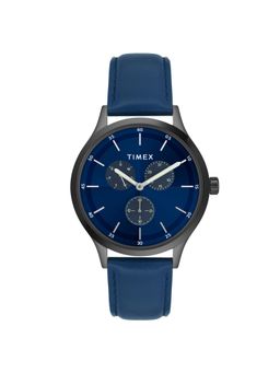 Timex - Men Blue Round Dial Analog Watch - TWHG03SMU14 (M)