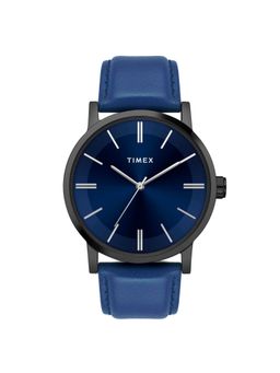 Timex - Men Blue Round Dial Analog Watch - TWHG35SMU03 (M)