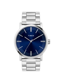 Timex - Men Blue Round Dial Analog Watch - TWHG35SMU06 (M)
