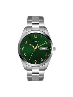 Timex - Trendline Round 43mm Green Dial Analog Men Watch - TWTG10421