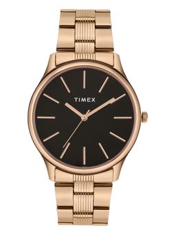 Timex - Men Black Round Dial Analog Watch - TWTG73SMU04 (M)