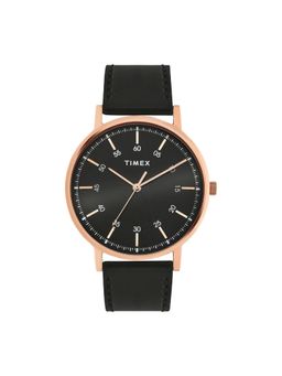 Timex - Men Black Round Dial Analog Watch - TWTG80SMU04 (M)