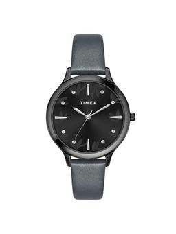 Timex - Women Classics Black Round Dial Analog Watch - TWTL12109 (M)