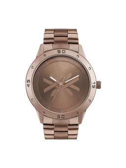United Colors of Benetton - Men Iconic Brown Round Dial Analog Watch - UWUCG1603 (M)