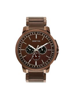 United Colors of Benetton - Men Signature Brown Round Dial Analog Watch - UWUCG1801 (M)
