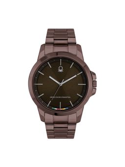 United Colors of Benetton - Men Signature Brown Round Dial Analog Watch - UWUCG2101 (M)