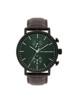United Colors of Benetton - Men Signature Green Round Dial Analog Watch - UWUCG2202 (M)