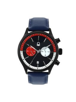 United Colors of Benetton - Men Signature Black Round Dial Analog Watch - UWUCG2402 (M)