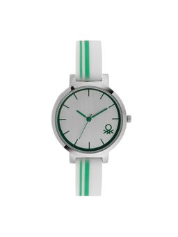 United Colors of Benetton - Women Iconic Silver Round Dial Analog Watch - UWUCL0204 (M)