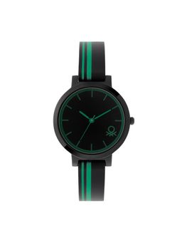 United Colors of Benetton - Women Iconic Black Round Dial Analog Watch - UWUCL0205 (M)