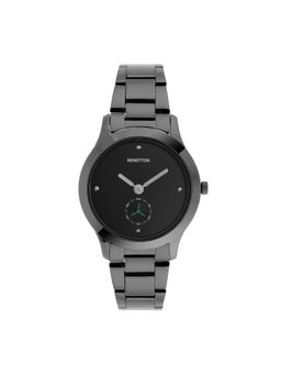 United Colors of Benetton - Women Iconic Black Round Dial Analog Watch - UWUCL0802 (M)