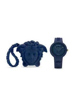 VERSACE - Unisex Medusa Pop Blue Round Dial Analog Watch - VE6G00623 (M)