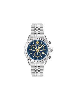 VERSACE - Men Chrono Master Blue Round Dial Analog Watch - VE8R00324 (M)
