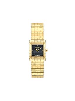 VERSACE - Women Mosaic Black Octagon Dial Analog Watch - VE9B00324 (M)