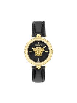 VERSACE - Women Medusa Heritage Black Round Dial Analog Watch - VE9D00124 (M)