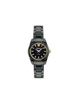 VERSACE - Women Dv One Mini Black Round Dial Analog Watch - VE9F00124 (M)