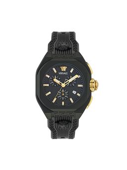 VERSACE - Men V-Legend Chr Black Round Dial Analog Watch - VE9L00124 (M)