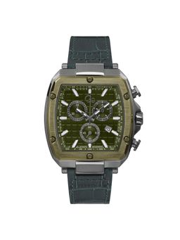 GC - Men Spirit Tonneau Green Rectangular Dial Analog Watch - Y83011G9MF (M)