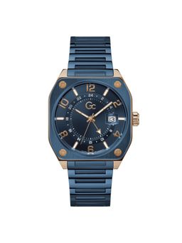GC - Men Airborne Blue Square Dial Analog Watch - Z16008G7MF (M)