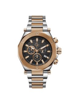 GC - Men Legacy Black Round Dial Analog Watch - Z18001G2MF (M)