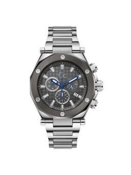 GC - Men Legacy Grey Round Dial Analog Watch - Z18002G5MF (M)
