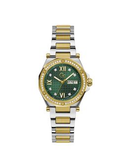 GC - Women Legacy Lady Green Round Dial Analog Watch - Z20004L9MF (M)