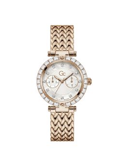 GC - Women Vogue White Round Dial Analog Watch - Z21009L1MF (M)