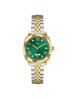 GC - Women Flair Coussin Lady Green Square Dial Analog Watch - Z44002L9MF (M)