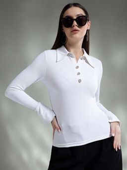 KOTTY - White Solid Top