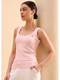 Alonge - Pink Solid Top