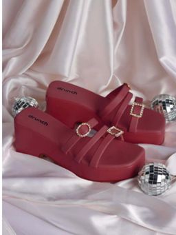 drunch - Martini Maroon Wedges