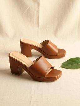 drunch - Sava Brown Heels