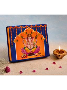 SAMIKA - Lord Ganesha 999 Silver Devotional Coin Gift Box