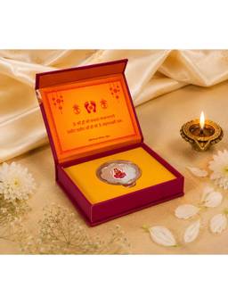 SAMIKA - Mahalakshmi 999 Silver Devotional Coin Gift Box