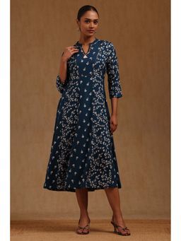Soch - Women Blue Floral Dress
