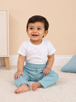 Mi Arcus - Solid Pyjama For Kids- Blue