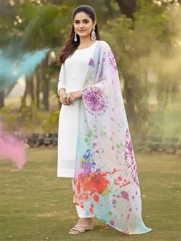 Varanga - Women Holi Multi Colour Dupatta