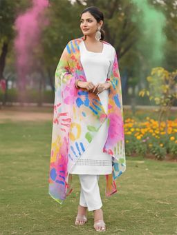 Varanga - Women Holi Multi Colour Dupatta