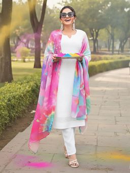 Varanga - Women Holi Multi Colour Dupatta