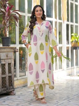 Autumnlane - Mayri Candy Printed Kurta With Pant