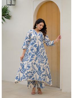 Autumnlane - Mayri Prussian Cotton Co-Ord Set