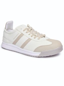 BUCKAROO - Off White Pu Round Toe Tpr Pair Of Sneakers