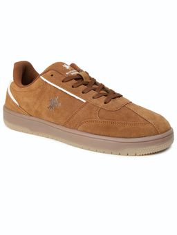 BUCKAROO - Tan Suede Round Toe Tpr Pair Of Sneakers