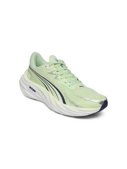 Puma - Velocity NITRO 4 Women High Cushion Green Running Shoes