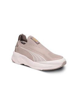 Puma - Softride Premier Glide Knit Beige Running Shoes